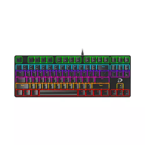 Dareu EK87 Mechanical Gaming Keyboard - Black (Blue Switch)