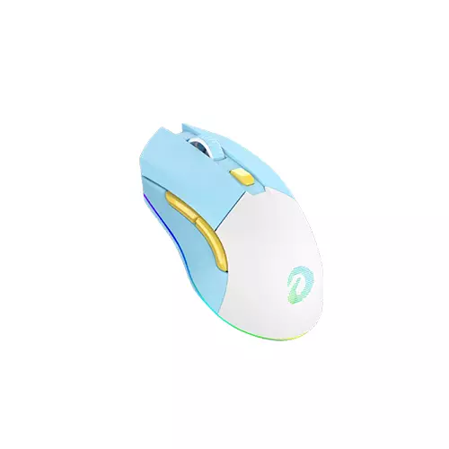 DAREU EM901X  RGB WIRELESS GAMING MOUSE WITH DOCK  (BLUE) - 2