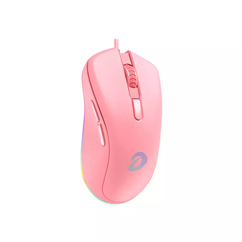 DAREU EM908 VICTOR RGB GAMING MOUSE (PINK) - 0