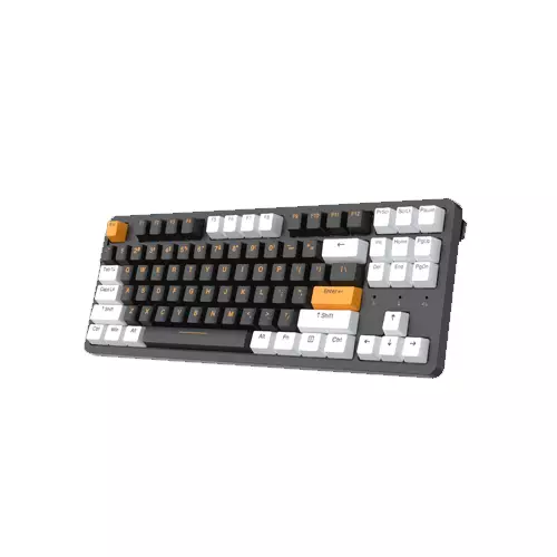 DAREU A87X PRO MECHANICAL GAMING KEYBOARD BLACK-GOLD-SKY BLUE - 1