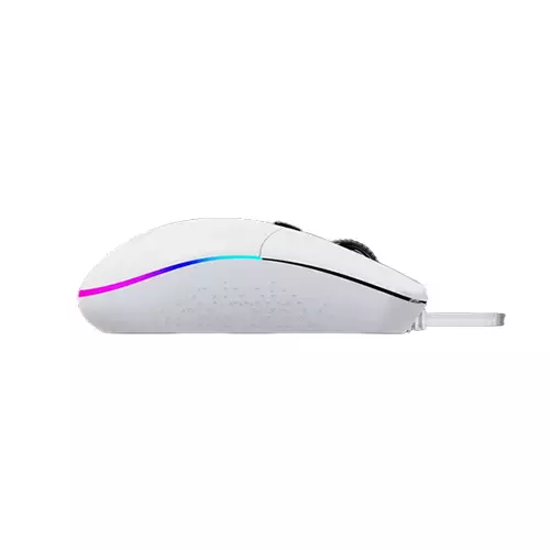 DAREU EM911 RGB 60G GAMING MOUSE (WHITE) - 1