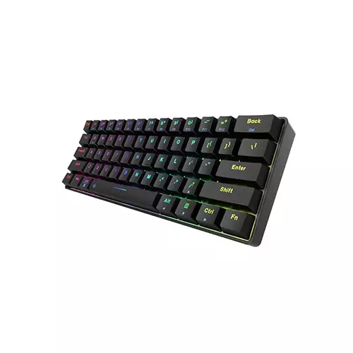 DAREU EK861 TRINITY GTR Tri-Mode Hotswap Mechanical Keyboard (Black) - 2