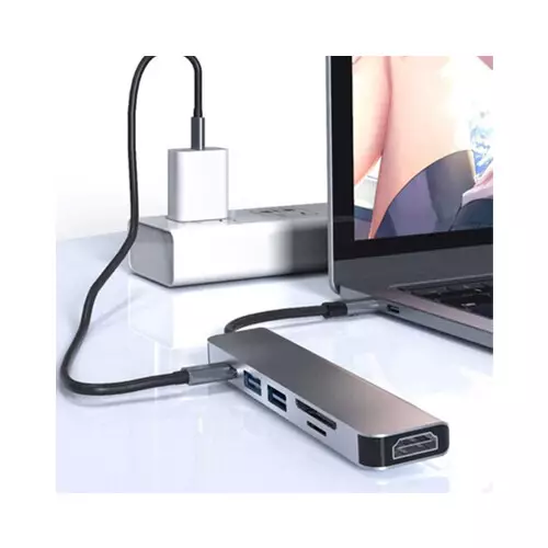 LDNIO DS-18H 8 in 1 4K Display 100W PD Charging USB C Hub - 4