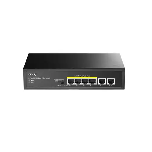 Cudy FS1006P 4-Port 10/100M PoE+ Switch
