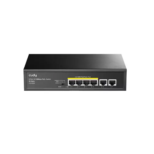 Cudy FS1006P 4-Port 10/100M PoE+ Switch