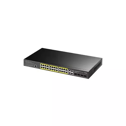 Cudy GS2028PS4-300W 24-Port L2 Managed Gigabit PoE+ Switch - 1