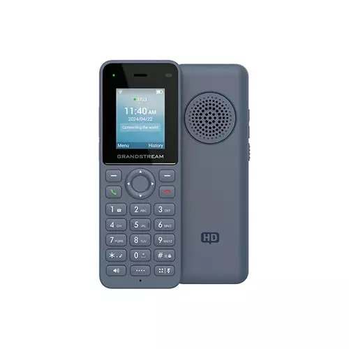 Grandstream WP816 Cordless Wi-Fi Blue IP Phone with 2 SIP Accounts 2 Line - 1