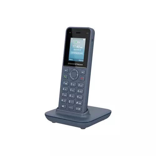 Grandstream WP816 Cordless Wi-Fi Blue IP Phone with 2 SIP Accounts 2 Line - 2