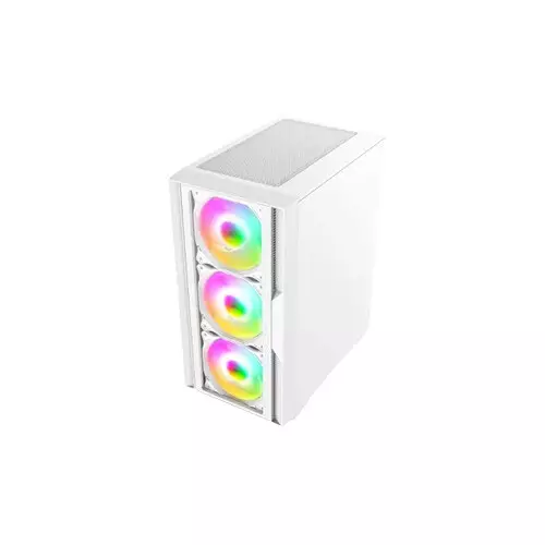 Revenger PHANTOM X Mid Tower Micro ATX Gaming Desktop case (white) - 4