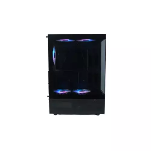Revenger ICE COOL 5 ARGB Mid Tower ATX Gaming Case - Black - 2