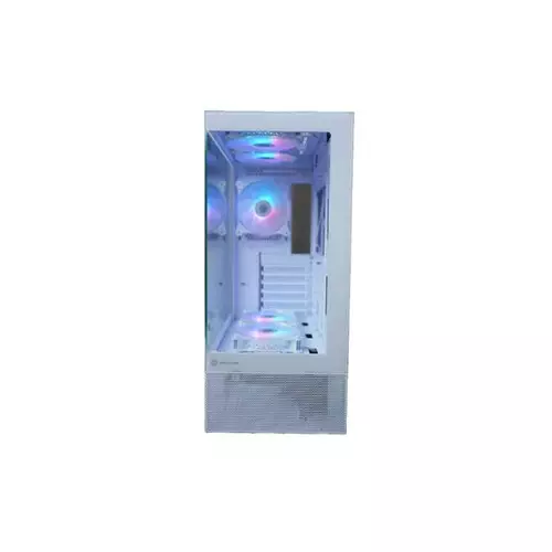 Revenger ICE COOL 5 ARGB Mid Tower ATX Gaming Case - White - 0