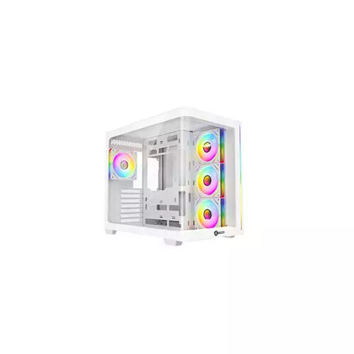 Revenger Air Tank BTF 4 ARGB Infinity Fan Gaming Case - White