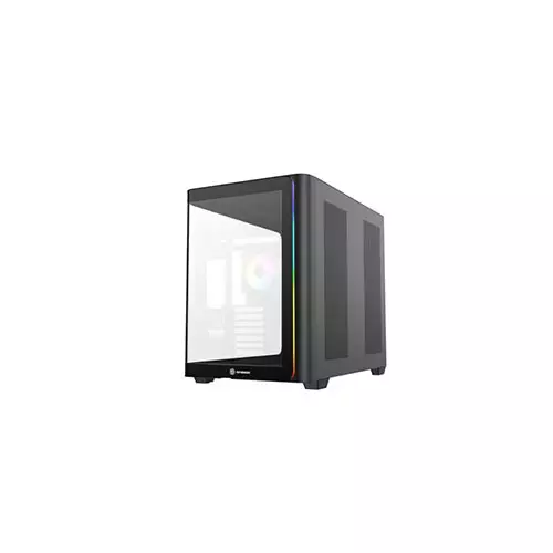 Revenger Air Tank BTF 4 ARGB Infinity Fan Black Gaming Casing - 4