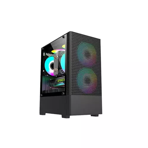 Revenger FIRE 2 Mesh Desktop Gaming Case (Black)