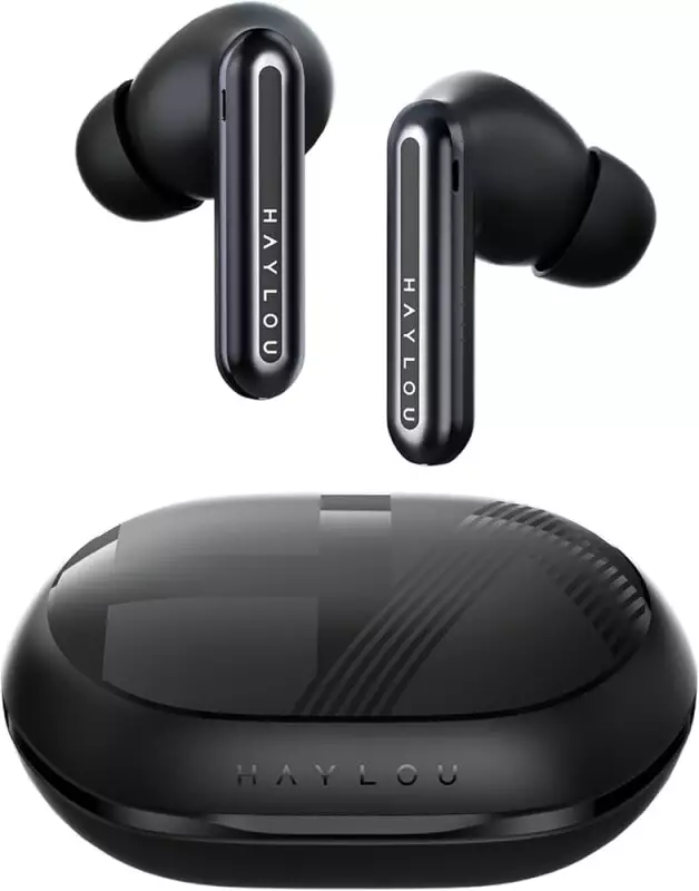 Haylou Mori Plus BT6.0 ANC Wireless Earbuds (Black)