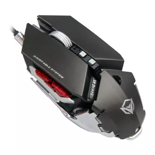 Meetion MT-M985 Metal Mechanical Programmable Gaming Mouse (Grey) - 1