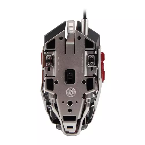 Meetion MT-M985 Metal Mechanical Programmable Gaming Mouse (Grey) - 2