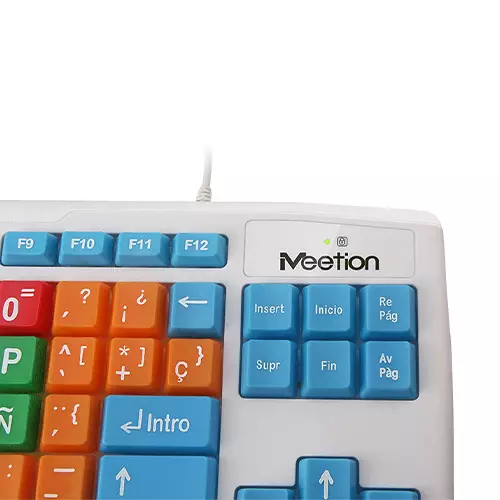 MeeTion MT-K800 Colourful Kids Computer Keyboard - 2