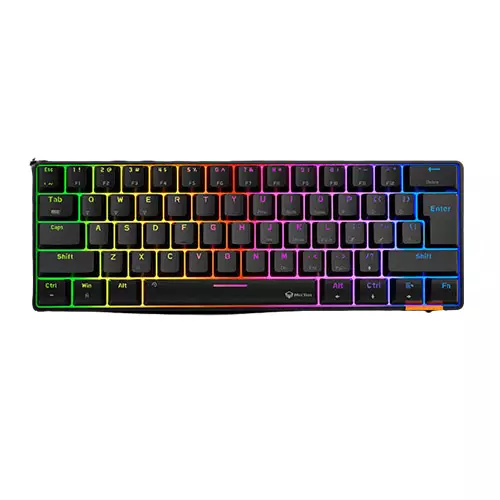 MeeTion MK005BT Dual Mode Bluetooth 60 Gaming Keyboard - 1