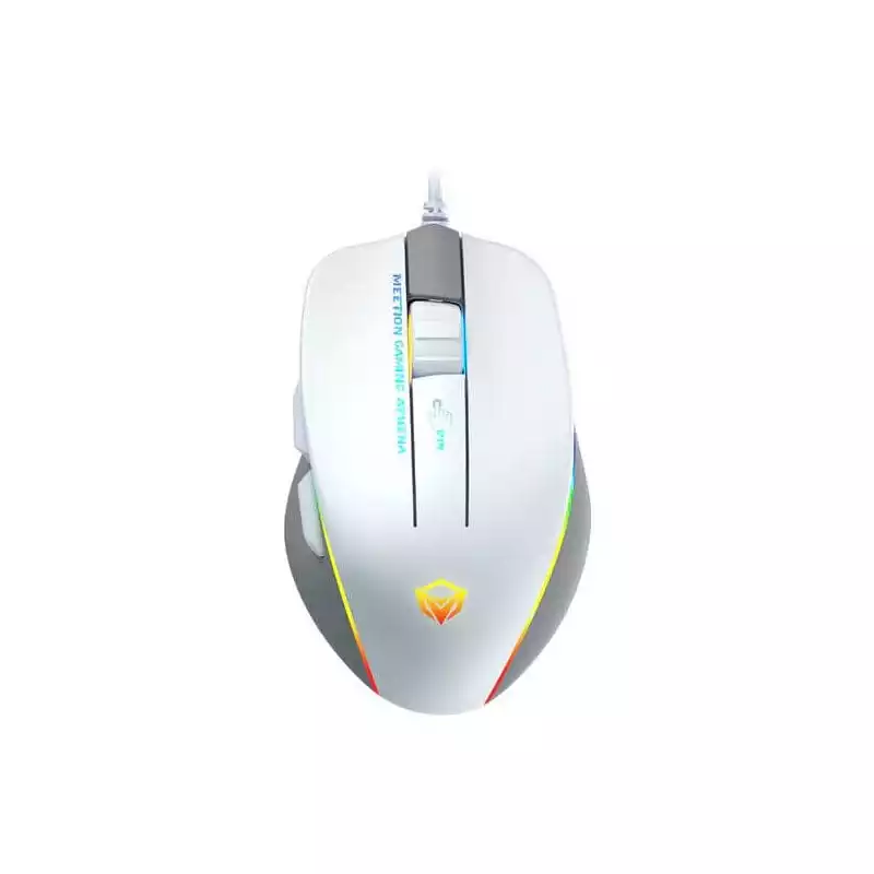 MEETION MT-GM230 RGB BACKLIT GAMING MOUSE - White