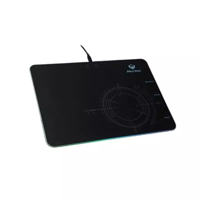 Meetion P010 RGB Backlit Gaming Mouse Pad (Black) - 2