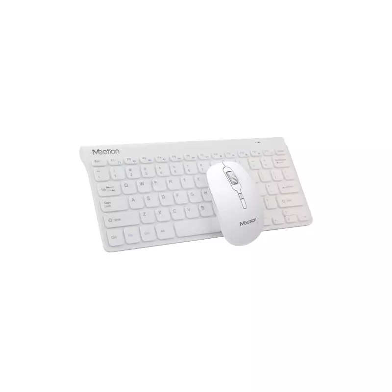 Meetion MINI4000  2.4GHz Wireless Keyboard and Mouse Combo White - 2