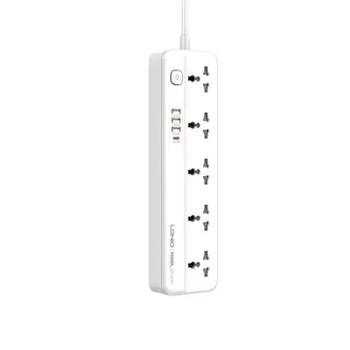 LDNIO SC5415 5 AC Universal Outlets 4 USB Socket Power Strip - 1