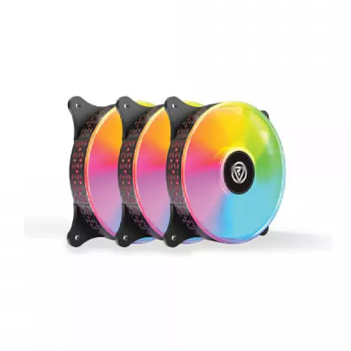 REVENGER RAINBOW-3 3 IN1 ARGB CASE FAN KIT - 1