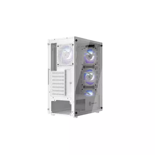 REVENGER SHOCKWAVE MID TOWER RGB GAMING CASE (WHITE) - 3