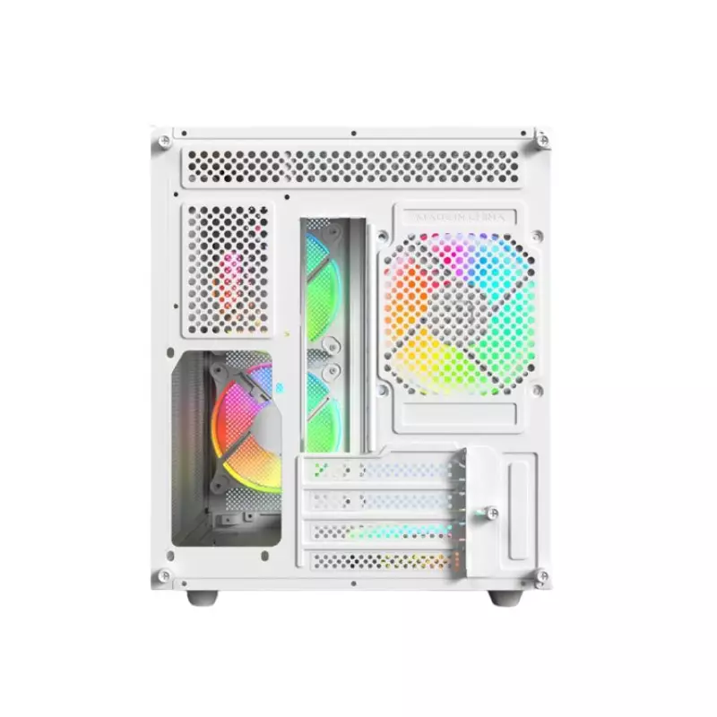 REVENGER DUO DYNAMIC FULL-VIEW MINI-TOWER ATX CASE (WHITE) - 2