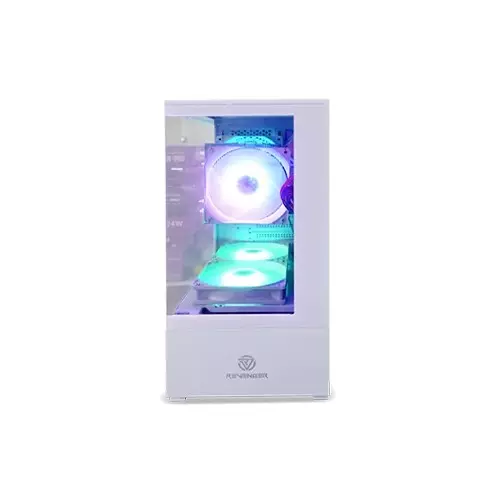 Revenger Ice Cool Mini Micro ATX Gaming Case White - 2