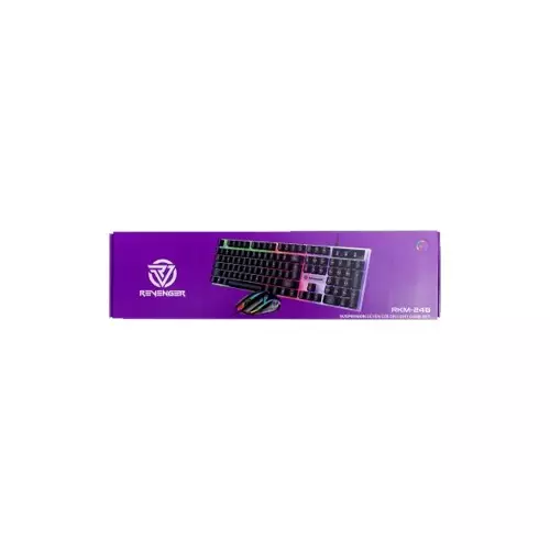 Revenger RKM-24G Suspension Seven Colour Keyboard & Mouse Combo - 2