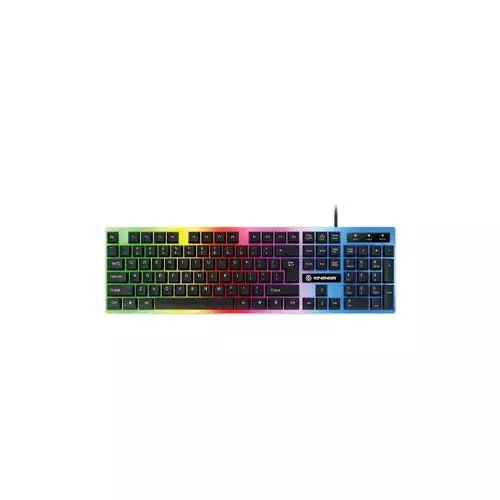 Revenger RKM-24G Suspension Seven Colour Keyboard & Mouse Combo (Black) - 1