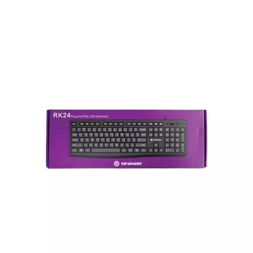 REVENGER RK 24 USB Keyboard with Bangla (Black) - 2