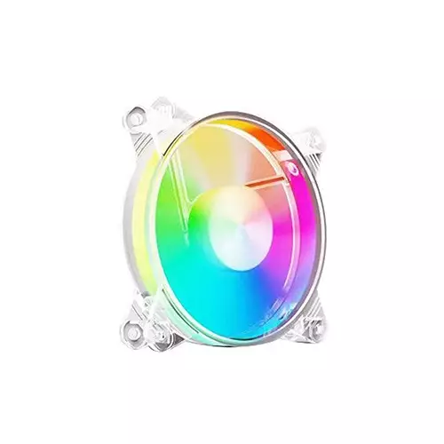 Revenger Crystal 120mm ARGB Casing Fan (White) - 1