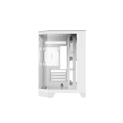 Revenger Air Box Mini ARGB Mid-Tower Gaming Desktop Case (White) - 6