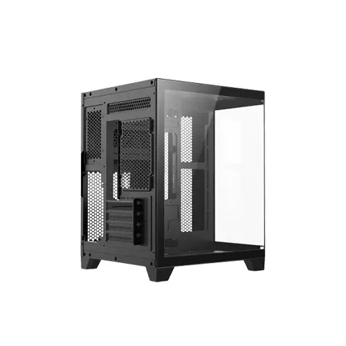 Revenger Air Box Mini ARGB Mid-Tower Gaming Desktop Case (Black) - 5