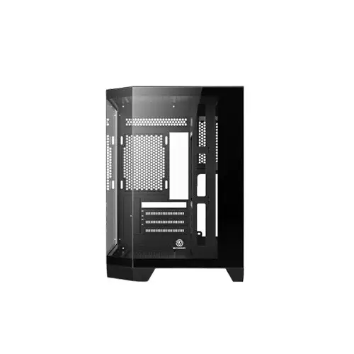 Revenger Air Box Mini ARGB Mid-Tower Gaming Desktop Case (Black) - 6