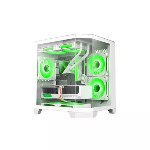 Revenger Air Box 7 ARGB Full Tower Desktop Gaming Case (White) - 3