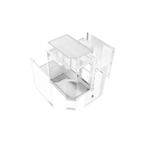 Revenger Air Box 7 ARGB Full Tower Desktop Gaming Case (White) - 6