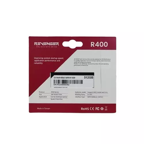 Revenger R400 512GB 2.5 Inch Sata Internal SSD - 5