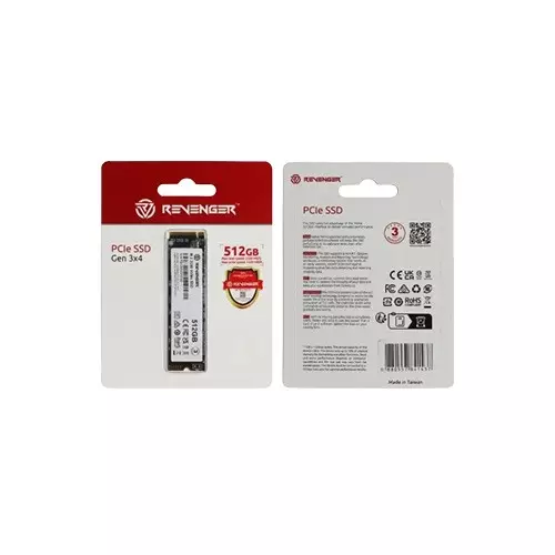 Revenger N580 512GB M.2 NVMe PCIe Gen3 SSD - 6