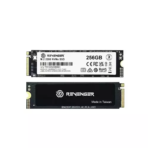 Revenger N580 256GB M.2 NVMe PCIe Gen3 SSD - 3