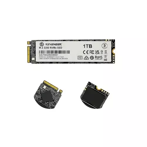 Revenger N580 1TB M.2 NVMe PCIe Gen3 SSD - 4