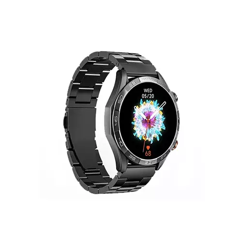 Haylou Solar 5 1.58 Inch AMOLED Display Smart Watch with Metallic Strap - 1