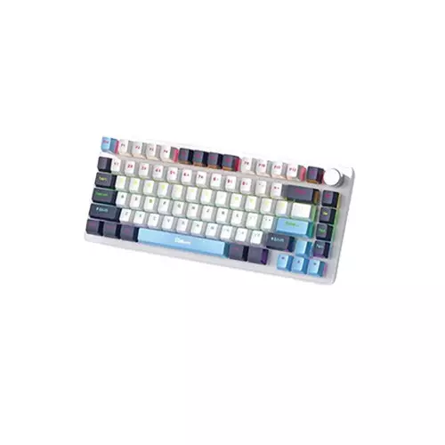 PC Power K82 RGB Wired Mechanical Keyboard - Blue/Red
 switch