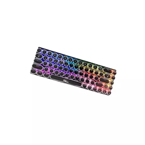 PC POWER PUNK MINI TRI-MODE RGB MECHANICAL KEYBOARD (RED SWITCH) #PM68