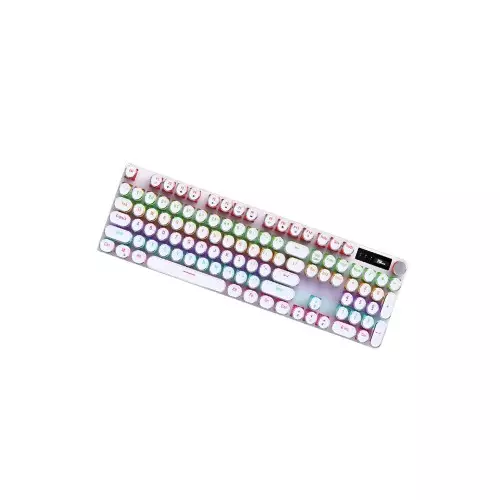 PC POWER PUNK K110 RGB RED Switch Mechanical Keyboard - 1