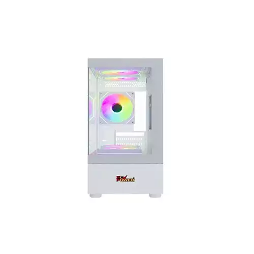 PC POWER GS670 SKYVIEW V2 3 FANS GAMING CASE WITH 550W PSU - 3