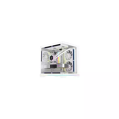 PC Power Darkion Infinity WH Mid Tower Gaming Casing - 2
